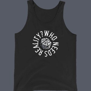 Who Needs Reality Vest black