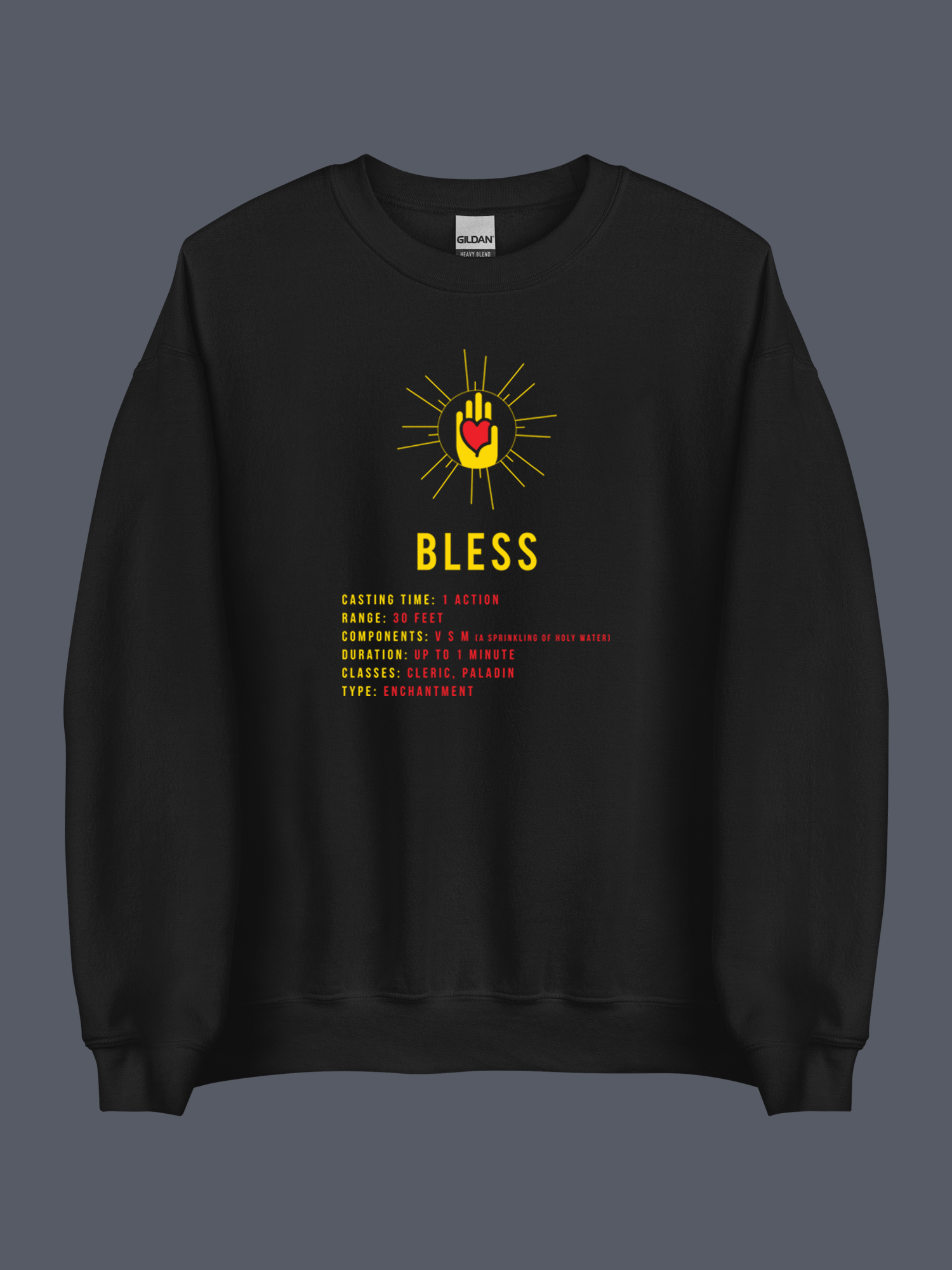 Bless Sweatshirt Black