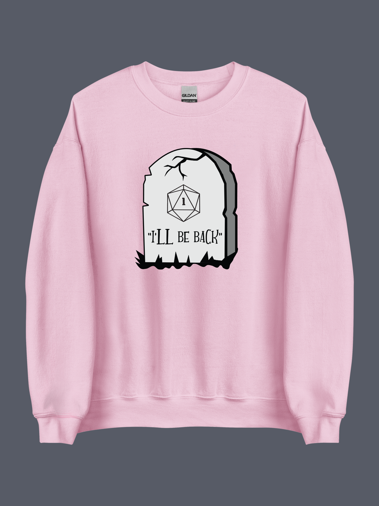 Ill Be Back Sweatshirt Pink