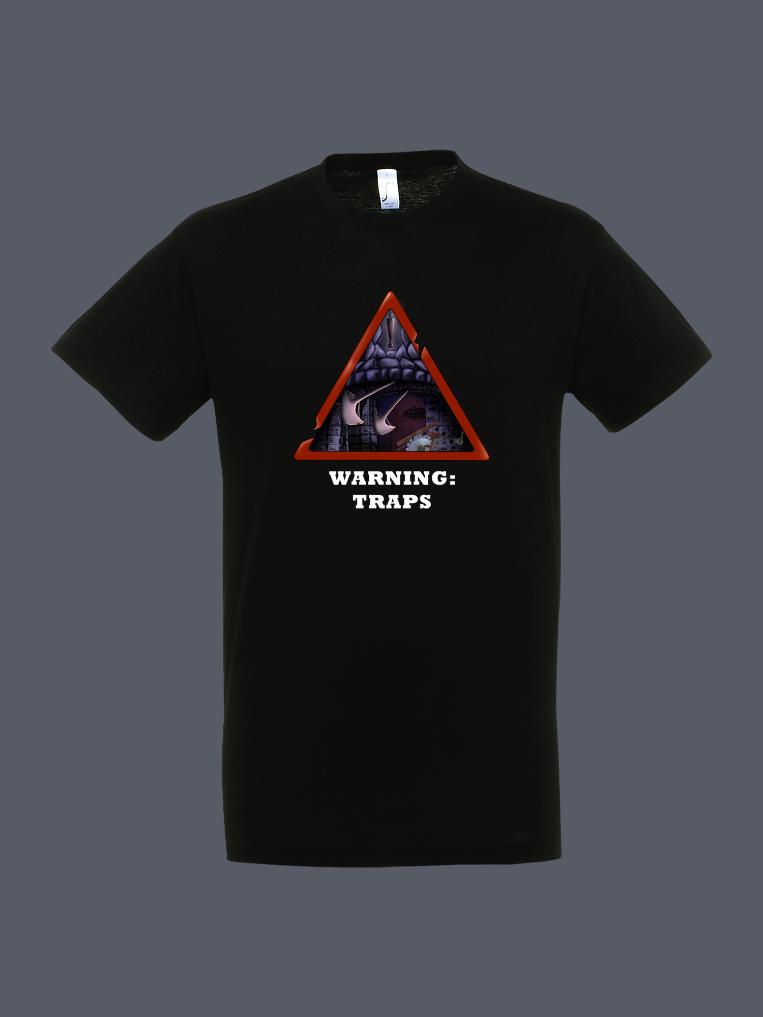 Warning Traps Black
