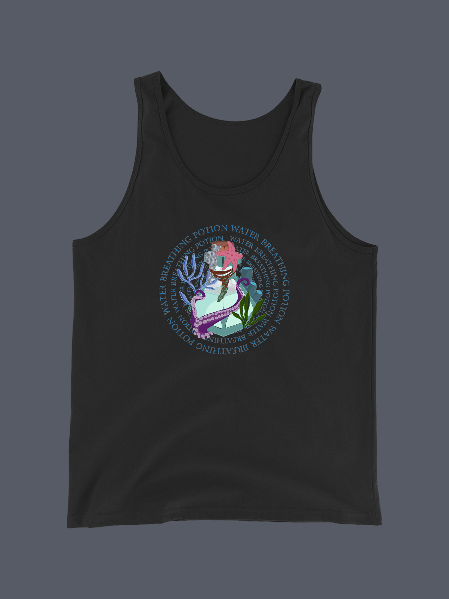 Water Breathing Potion Black