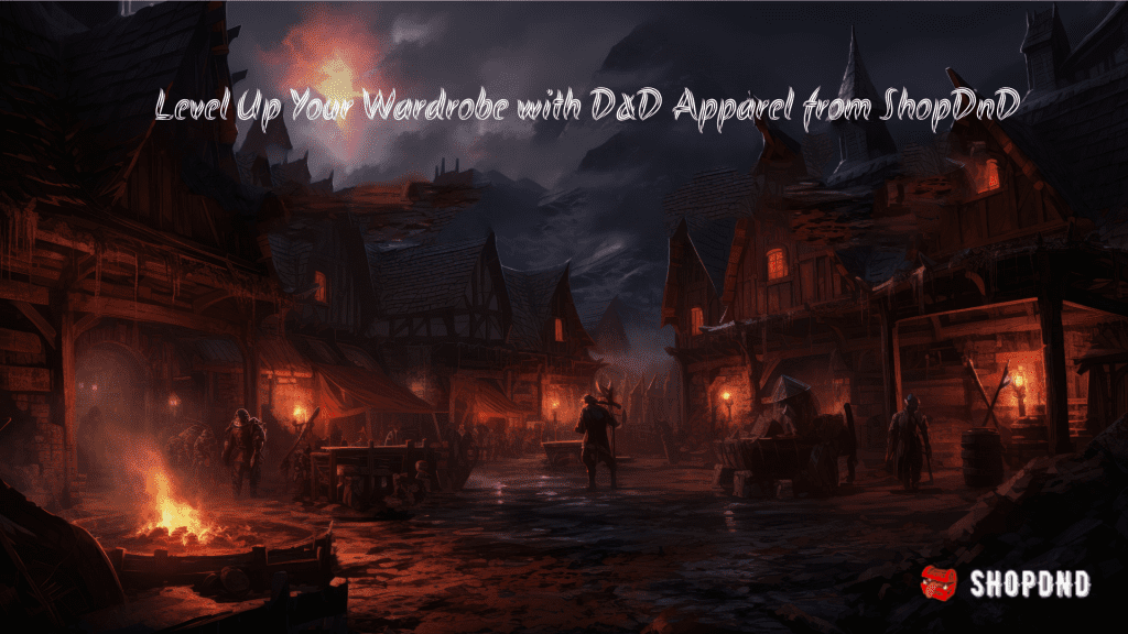 featured image banner for the blog "Level Up Your Wardrobe with DD Apparel from ShopDnD"
